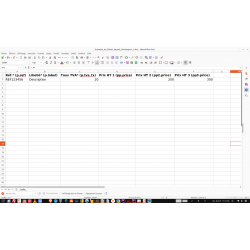 multiple prices import